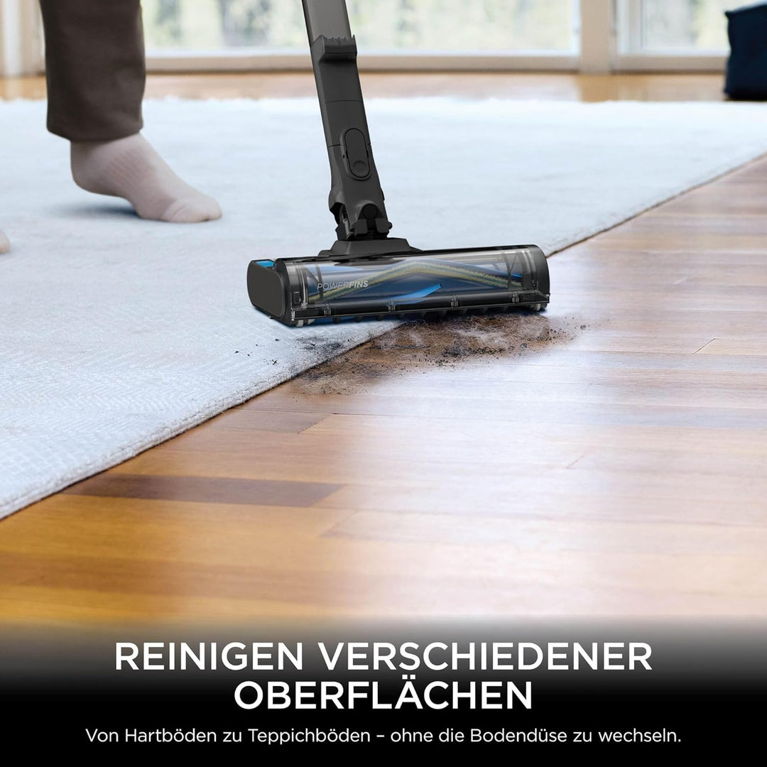 Shark PowerPro Akku-Staubsauger freistehend, bis 50 Min. Laufzeit, kabellos, beutellos, für Tierhaar