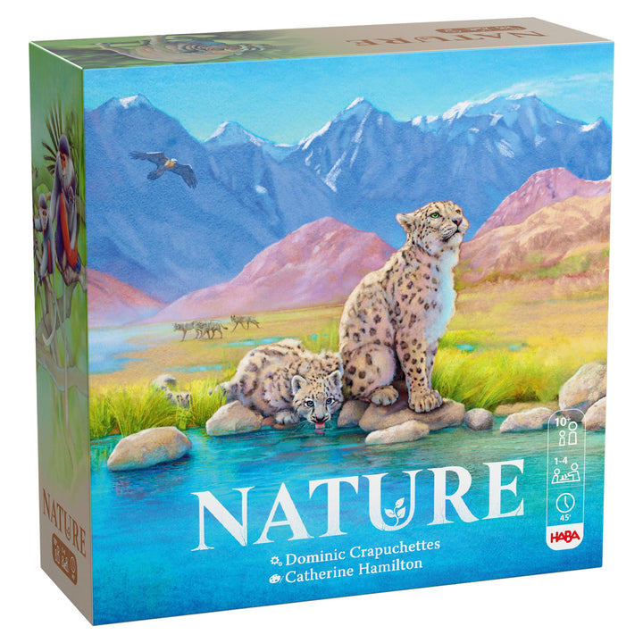 HABA Nature – Spannendes Ökosystem Brett- und Kartenspiel – Strategisches Spiel für 2–4 Spieler mit