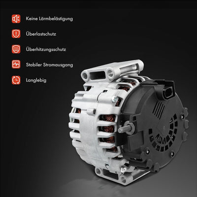 Frankberg Alternator Lichtmaschine Generator Kompatibel mit Sprinter 3-T Sprinter 3,5-T B906 2143ccm