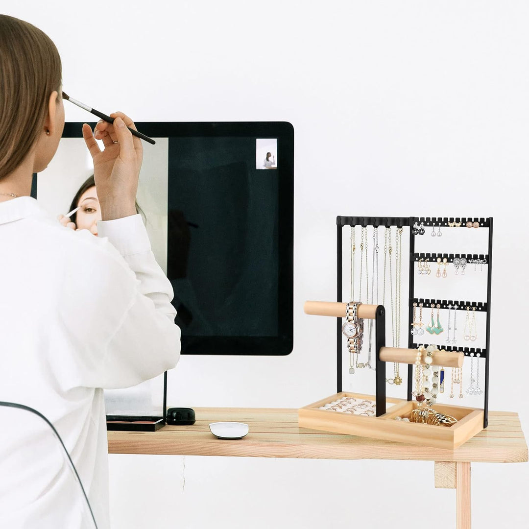 Kingling Schmuckständer, Schmuckhalter Schmuck-Organisator Schmuckständer Ständer zur Aufbewahrung v