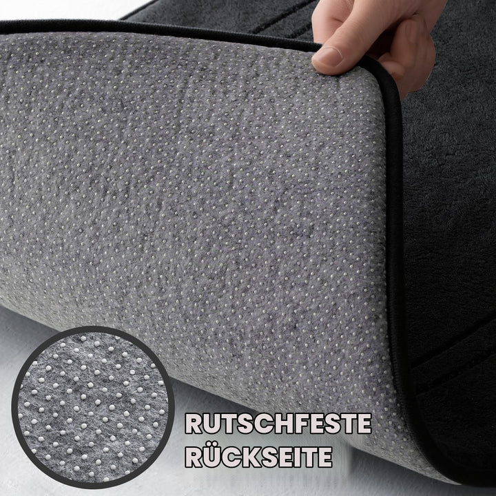 chakme Badematte rutschfest,Badezimmerteppich Weich Badteppich Saugfähige Badvorleger Duschvorleger