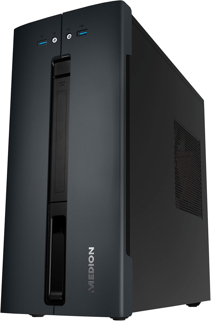 MEDION E22009 Desktop PC (Intel Gold G6405, 256 GB PCIe SSD, 8 GB DDR4 RAM, Hot-Swap, Win 10 Home) G