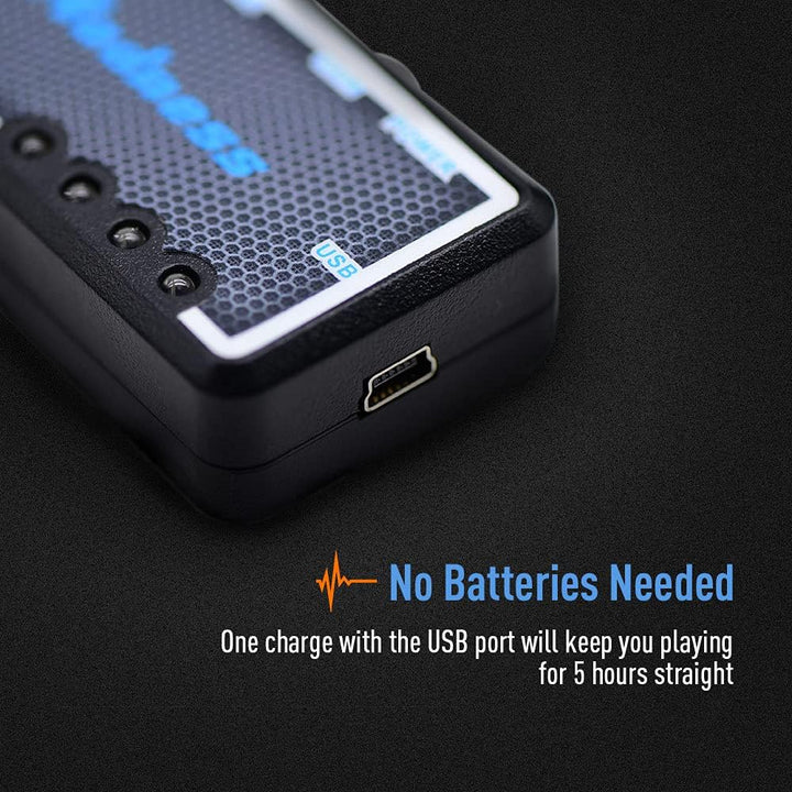 SONICAKE Mini Verstärker Gitarren Chorus Effekt AMP Kopfhörer Verstärker Pocket wiederaufladbar Gita
