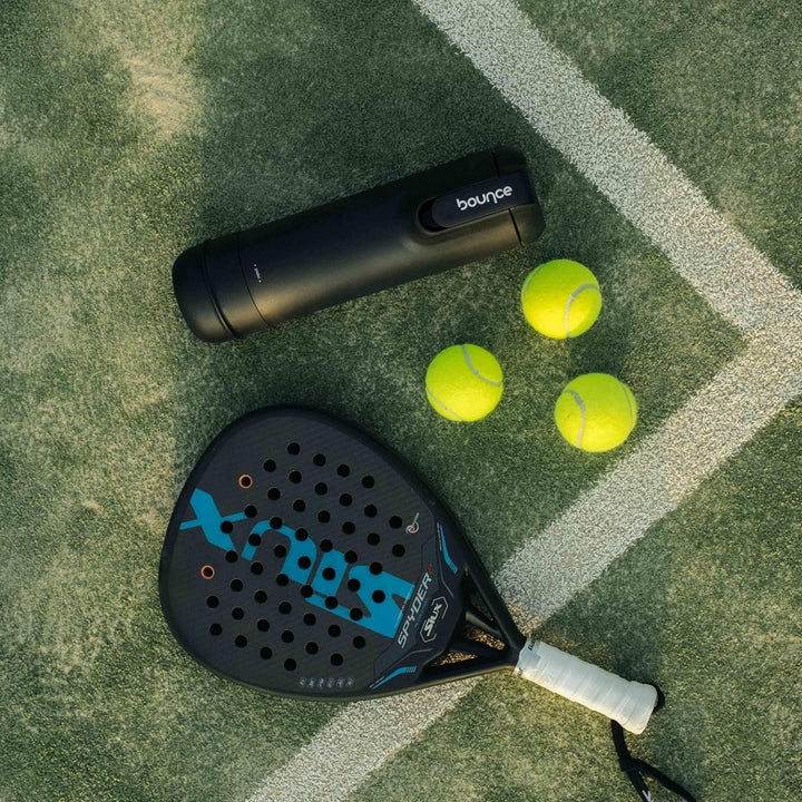 Bounce Tube Padel - Druckbehälter fur Padel – 3X längere Ball-Lebensdauer – Sprungkraft erhalten – I