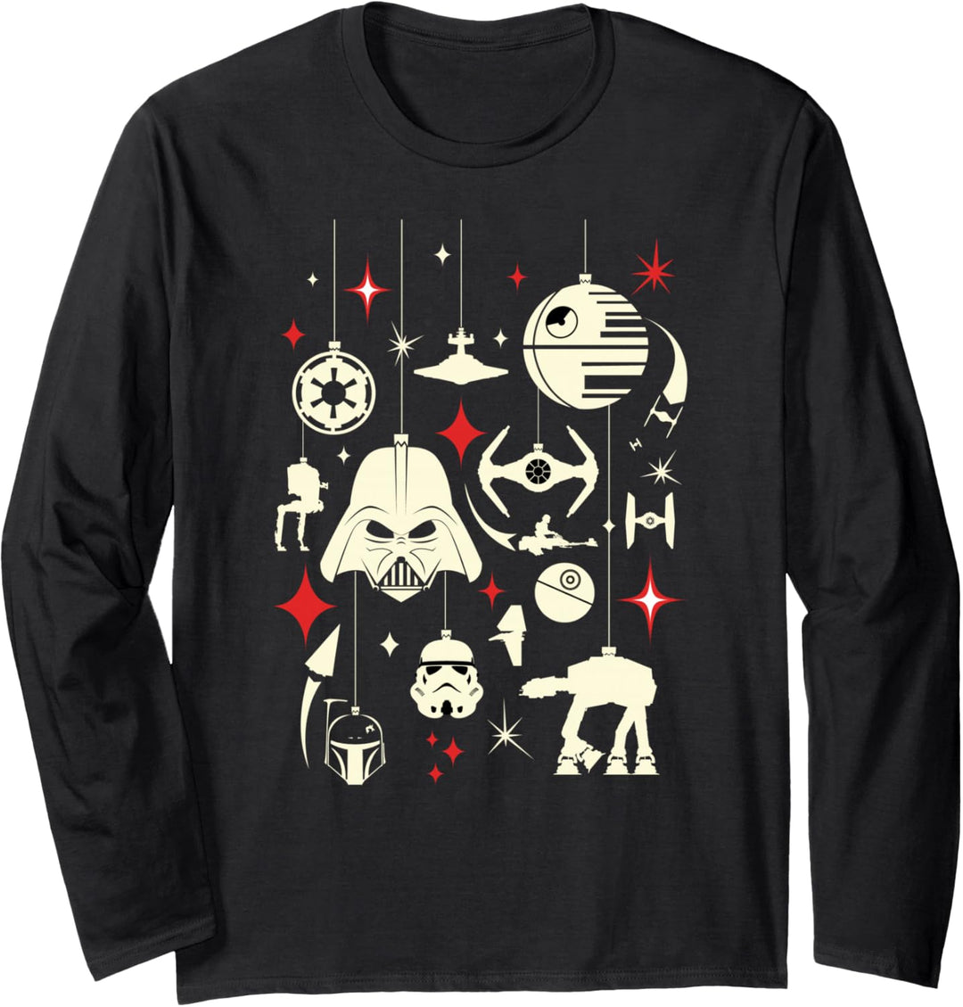 Star Wars Galactic Empire Ornaments Holiday Langarmshirt