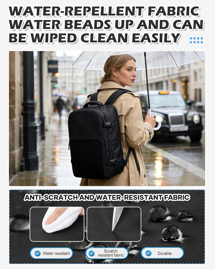 BJLFS Vakuum Rucksack 40x30x20 Ryanair Wizzair Reiserucksack Handgepäck Flugzeug 40x20x25 Rucksack m