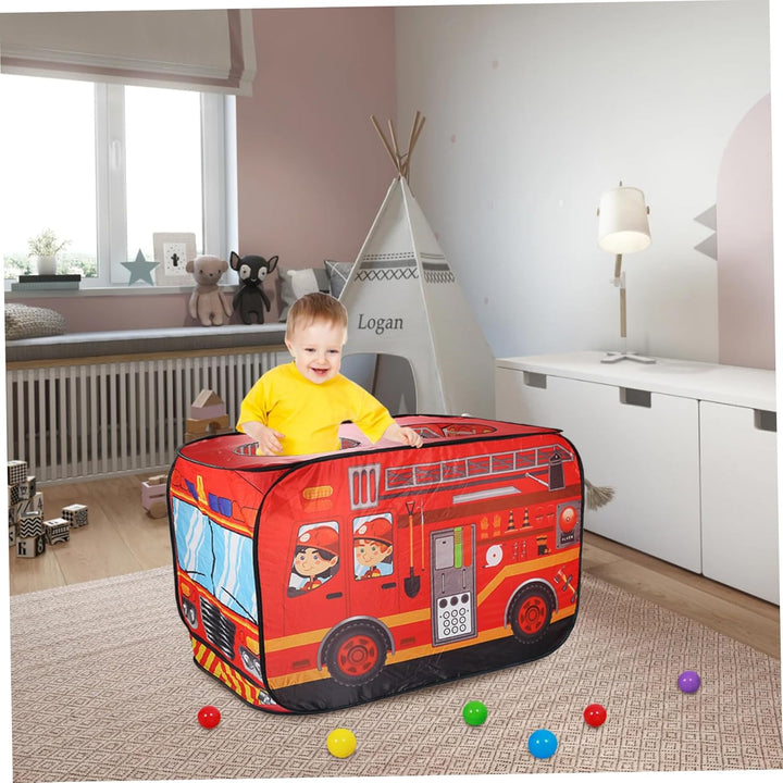 Pop-Up-Zelt für Kinder, 112 x 70 x 74 cm, faltbares Autozelt, atmungsaktives Spielzelt mit Rolltür u