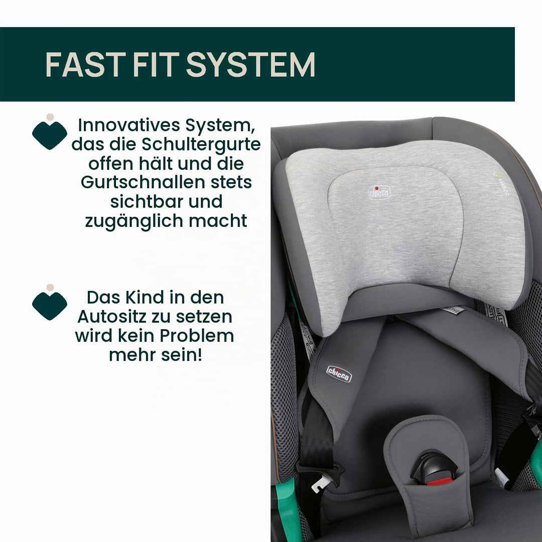 Chicco Autositz Seat&amp;Go I-Size, mit Isofix-System, für Kinder mit einer Grösse von 76 bis 150 cm, ve