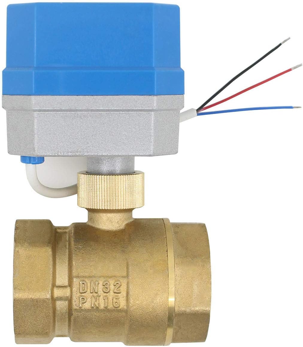 2 Modi - 2 wege motorkugelhahn 12v zonenventil 2 wege ventil elektrisch 1/2 3/4 1 1-1/4 1-1/2 2 zoll