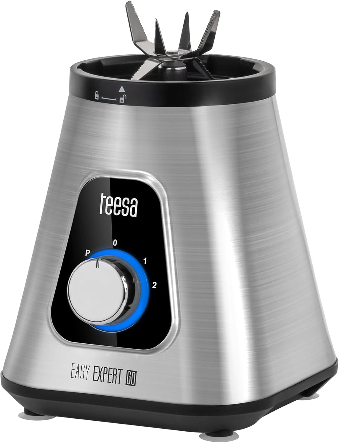 Teesa Easy EXPERT GO Bechermixer, Leistung: 1300 W, Glasbecher mit einem Fassungsvermögen von 1,5 l,