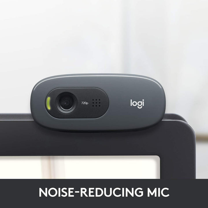 Logitech C270 1280 x 720pixels USB 2.0 schwarz Webcam – Webcams (1280 x 720 Pixel, 720p, 3 MP, USB 2