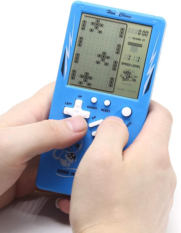CZT Neue Grossbild-Backstein-Spielekonsole 9999 in 1 Panzer/Rennen/Schiessen/Whac-A-Mole/Pocket-Spie
