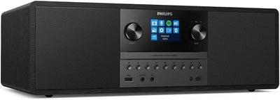 Philips M6805/10 Mini Stereoanlage mit CD und Bluetooth (Internet Radio DAB+/UKW, USB, Spotify Conne