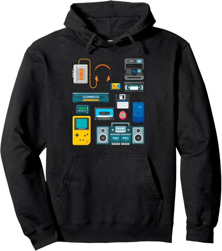 90er Party Outfit T-Shirt Kostüm Kleidung Klamotten Hits Pullover Hoodie