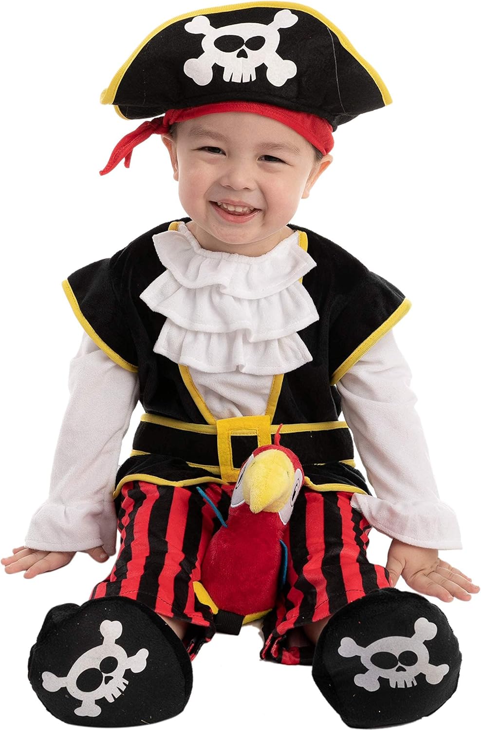 Spooktacular Creations Piraten Kostüm für Babys Kleinkinder Halloween Süsses oder Saures, Verkleidun