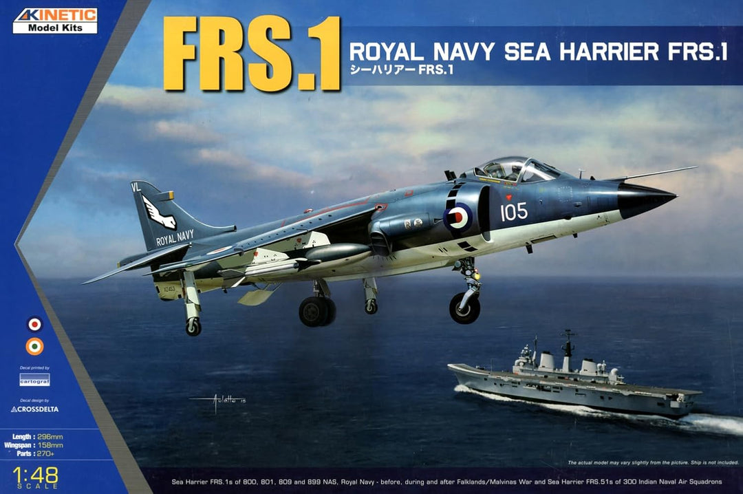 Kinetic K48035 - Modellbausatz Harrier FRS1