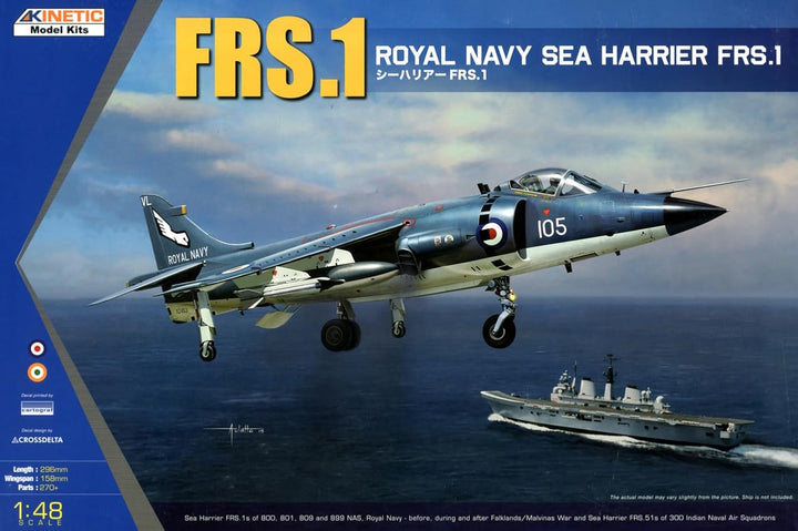 Kinetic K48035 - Modellbausatz Harrier FRS1