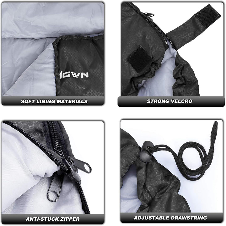Schlafsack Outdoor Camping für Erwachsene Kinder, Schlafsäcke Sommer Winter 3-4 Jahreszeiten, Decken