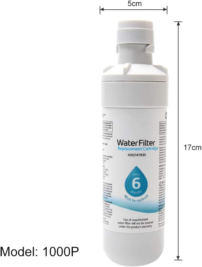 LT1000p Wasserfilter Ersatz für Kenmore9980, austauschbarer Kühlschrank Wasserfilter Home Remover We