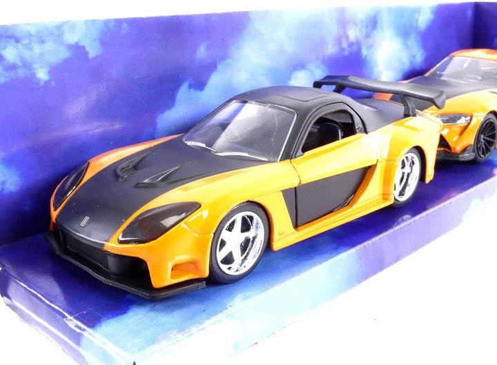 Jada Toys- 32910OR, Miniaturauto, orange/schwarz