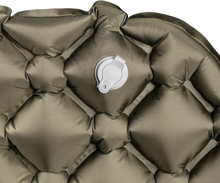 Einzelmatratze 188x58cm Olive - Ultraleichte Faltbare Isomatte für Camping, Wasserfestes Sitzkissen