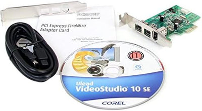 StarTech.com 3 Port 800+400 FireWire PCI Express Schnittstellen Low Profile Combo Karte - PCIe 3 Por