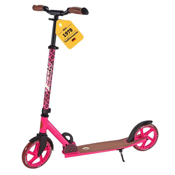 Best Sporting Scooter Erwachsene und Kinder I klappbarer Roller mit Ständer I stilvoller City-Roller