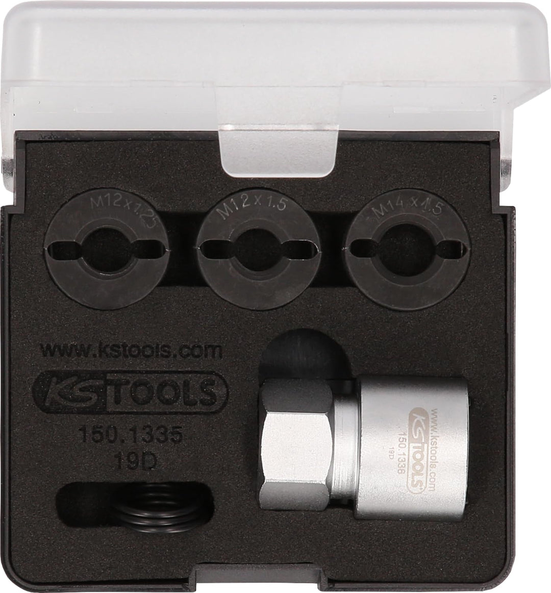 KS Tools 150.1335 Radbolzen-Gewindereparatur-Satz, 4-teilig
