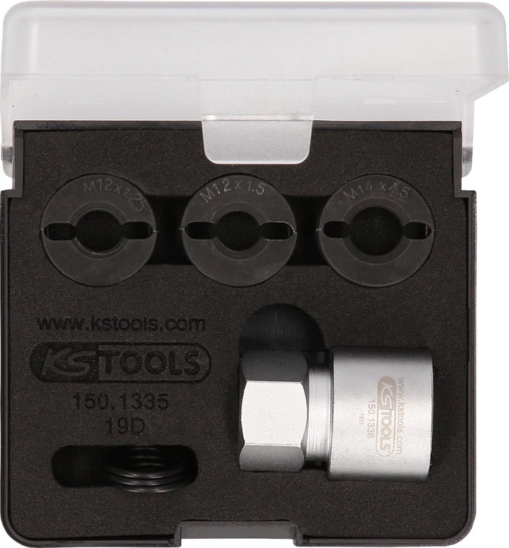 KS Tools 150.1335 Radbolzen-Gewindereparatur-Satz, 4-teilig