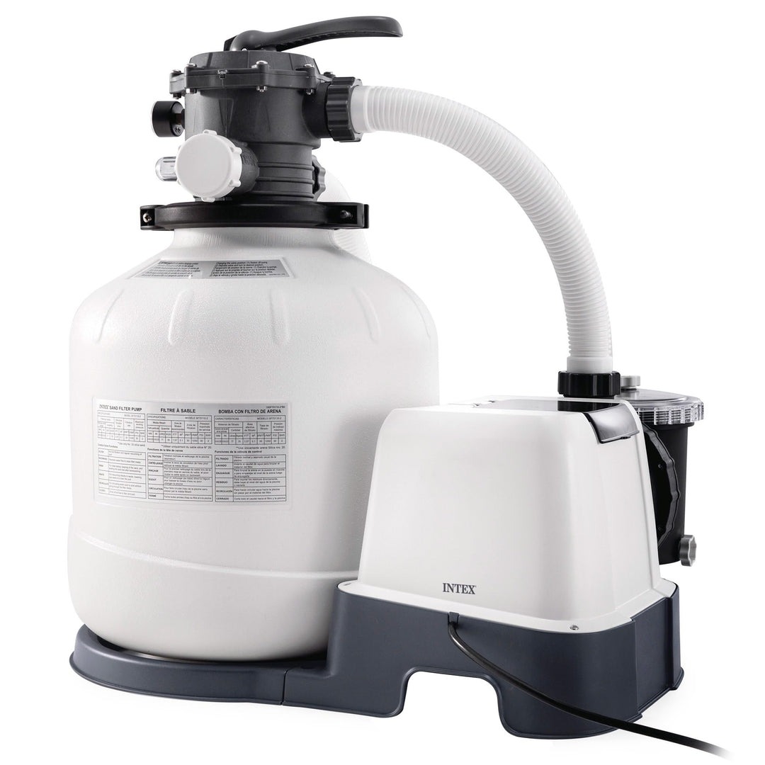 Intex – 230 V Sandfilter Pumpe & Saltwater System CG-26680 (26680),