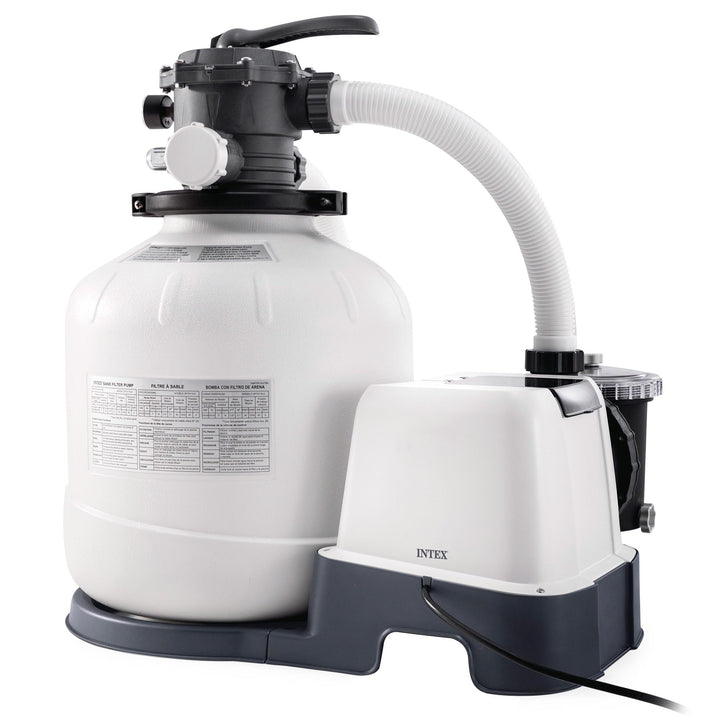 Intex – 230 V Sandfilter Pumpe & Saltwater System CG-26680 (26680),