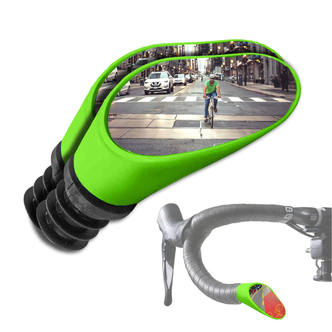 Sprintech Road Drop Bar Rückspiegel – Fahrrad-Sicherheitsspiegel – Einzelne für linke Seite Dropbar