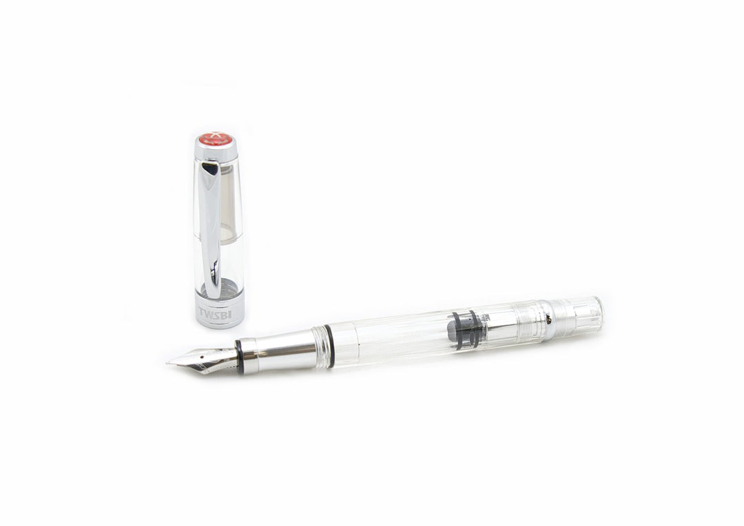 TWSBI Diamond 580 AL,Feder EF,Füllfederhalter,Demonstrator,Kolbenfüller,Piston,Fountain Pen