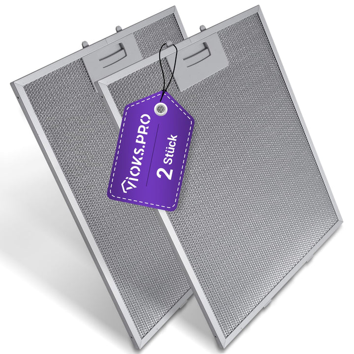 Set 2x Filter Dunstabzugshaube 310x250mm Ersatz für Bosch 00353110/353110 Fettfilter Dunstabzugshaub