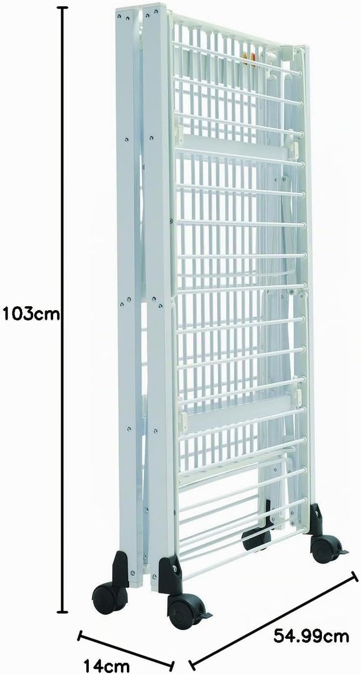 Foppapedretti 9900420000 Wäscheständer Gulliver Alluminio Weiss Singles, Weiss Singles