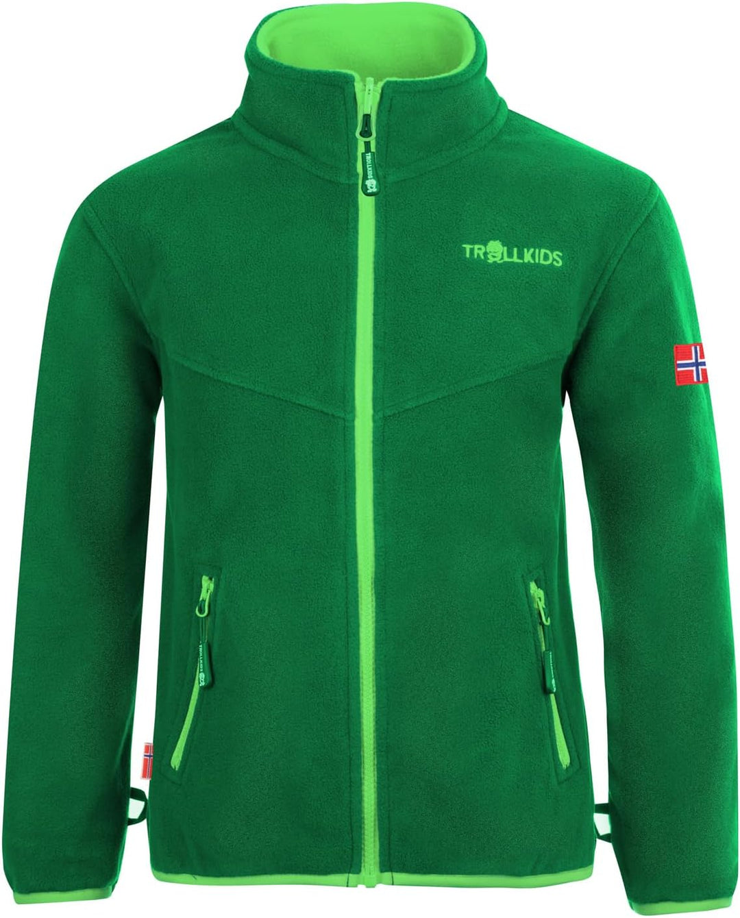 Trollkids Kids Bryggen 3in1 Jacket 104 Dark Green, 104 Dark Green
