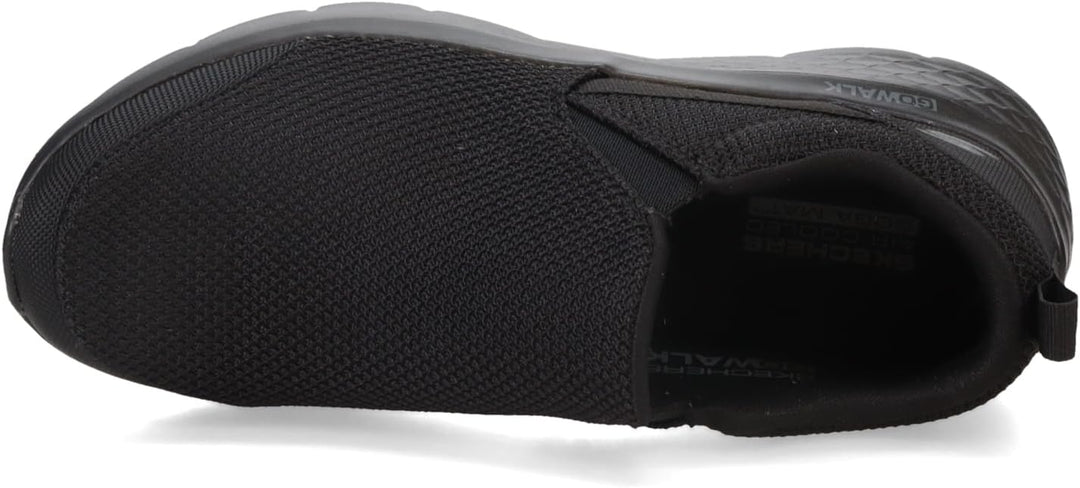Skechers Herren Flex Impeccable Ii GO Walk 39.5 EU Black Textile, 39.5 EU Black Textile