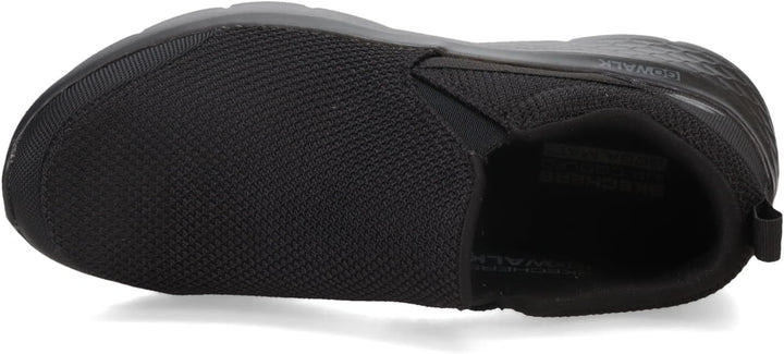 Skechers Herren Flex Impeccable Ii GO Walk 39.5 EU Black Textile, 39.5 EU Black Textile