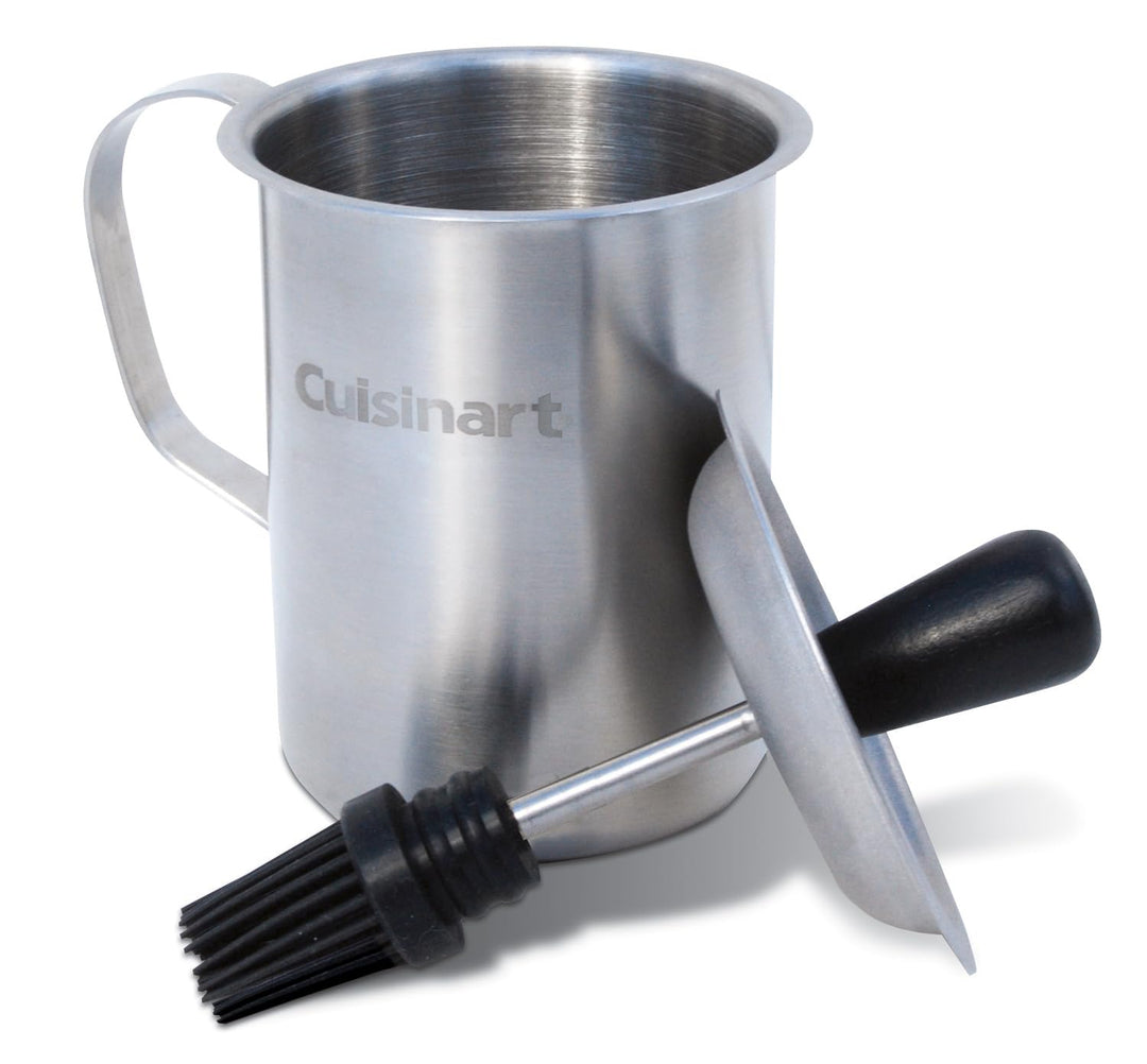 Cuisinart CBP-116 Sossentopf und Bratpinsel-Set Saucentop- und Backpinselset Rostfreier Stahl, Sauce