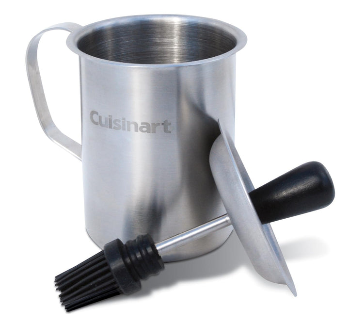Cuisinart CBP-116 Sossentopf und Bratpinsel-Set Saucentop- und Backpinselset Rostfreier Stahl, Sauce