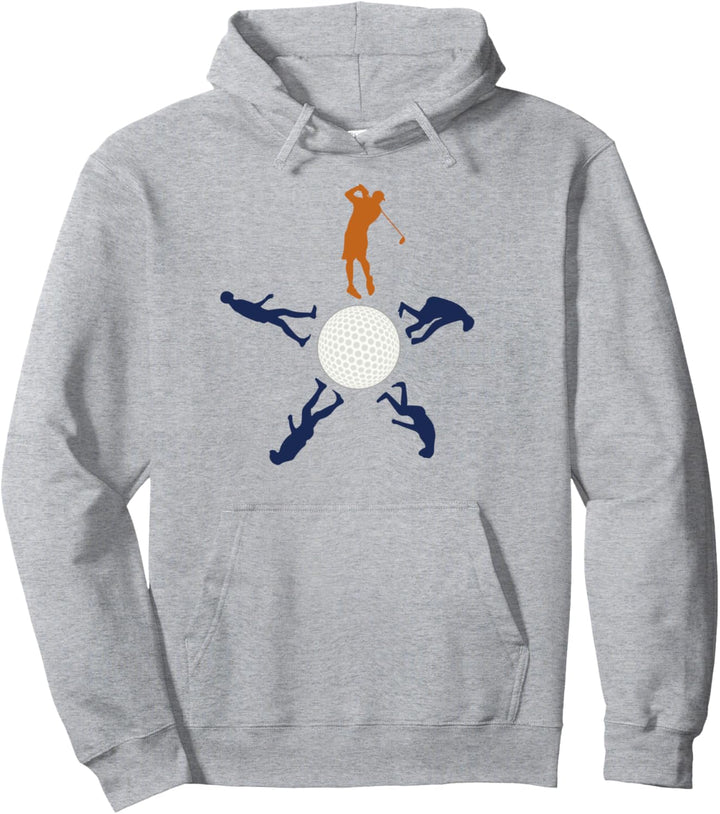 Golf Evolution Minigolfer Golfer Golfplatz Golfcaddy Golf Pullover Hoodie