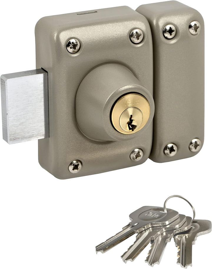 Yale YV25DE-45/SC türschloss, golden Brown, 45mm Ø23mm