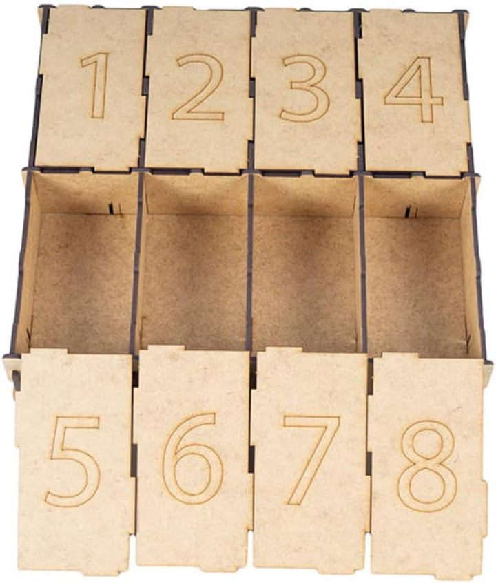 docsmagic.de Organizer Insert for Pandemic Legacy 1 & 2 - Box Einsatz, Pandemic Legacy 1 & 2