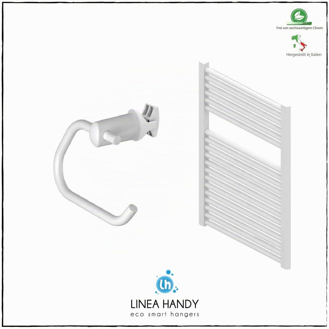 LH 1 Stück Handy Pap - Toilettenpapierhalter ohne Bohren für das Badezimmer, selbstschraubend am Bad