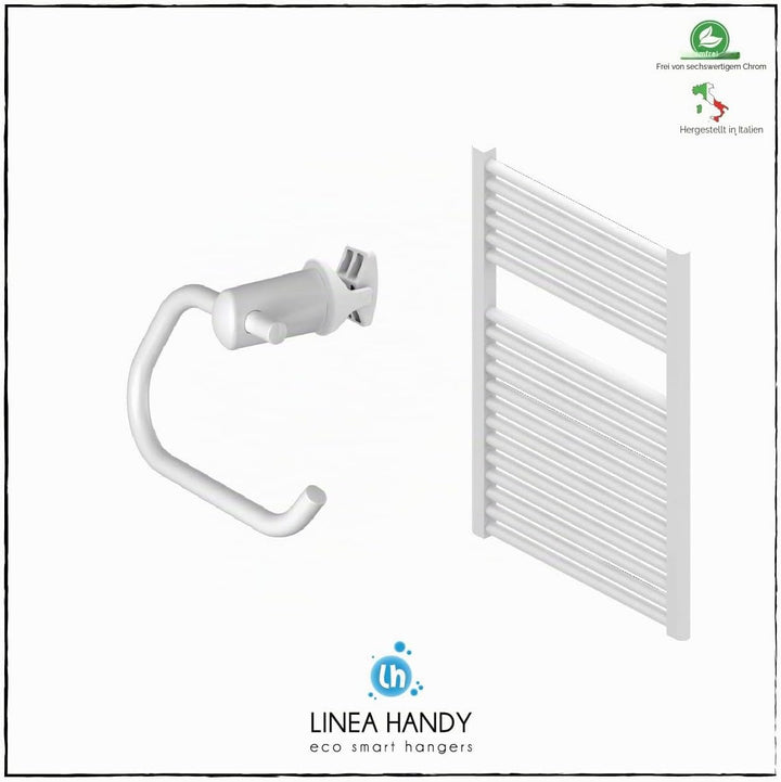 LH 1 Stück Handy Pap - Toilettenpapierhalter ohne Bohren für das Badezimmer, selbstschraubend am Bad