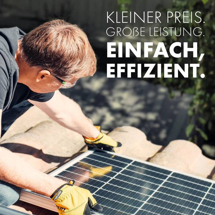Solarpanel 4x 500W Jolywood Bifazial Glas-Glas PV-Module mit 2x2mm Glas, modernster n-Type Technolog