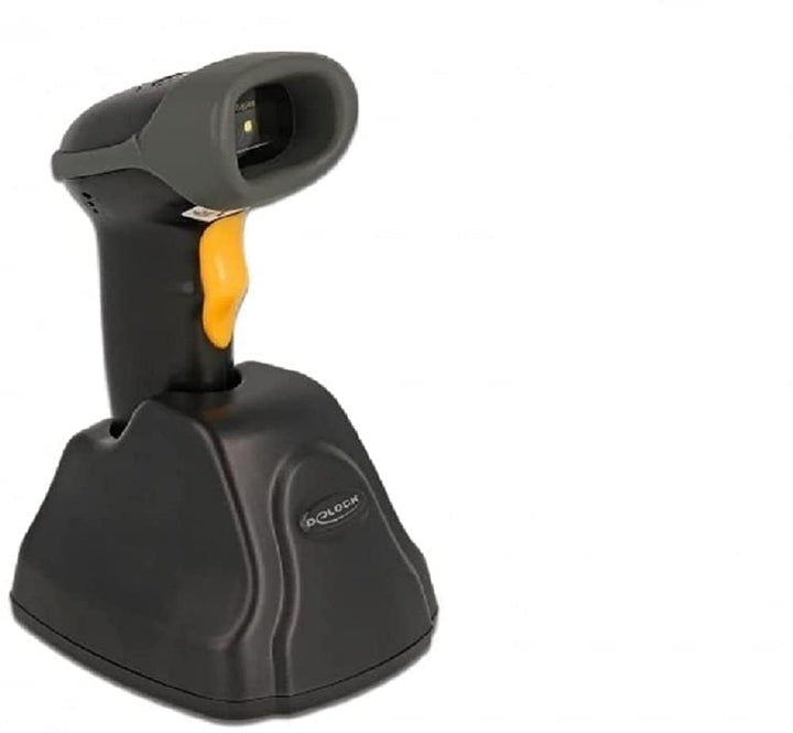 Delock 2,4 GHz Barcode Scanner 1D und 2D mit Ladestation 90518