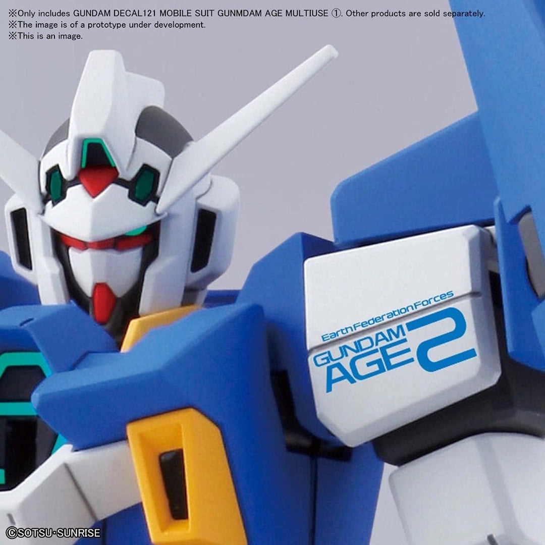 Gundam DECAL121 Mobile Suit GUNMDAM Age MULTIUSE