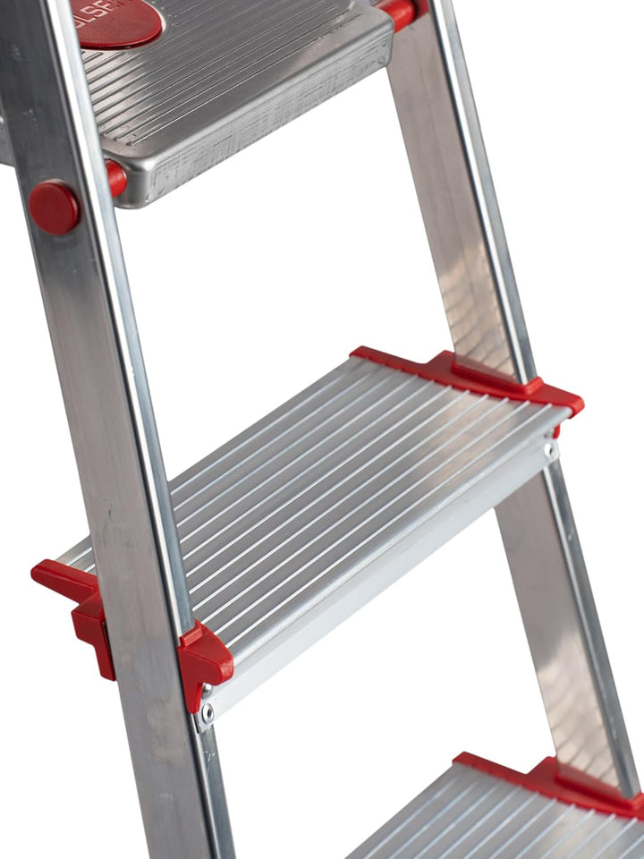 Aluminiumleiter Rolser Brico 220 3 Tiefe Stufen 3 Stufen, 3 Stufen