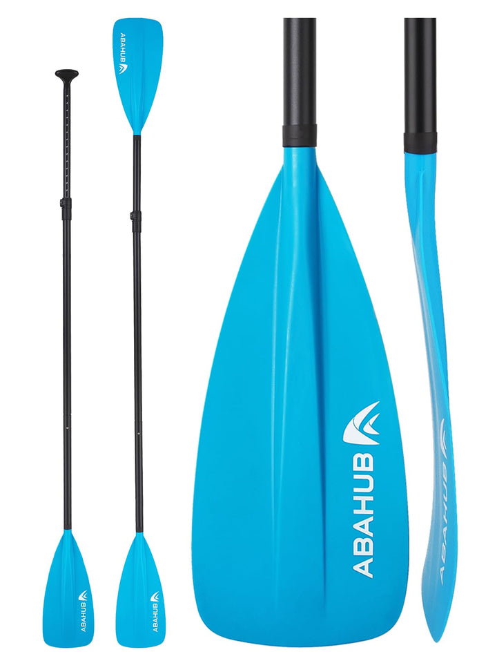 Abahub 2 in 1 Sup Kajak Paddel Aluminium Einstellbares Stand Up Paddle für Paddleboard, Aluminiumleg